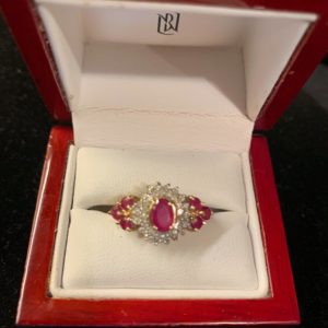 The Royal Crown Ruby Ring