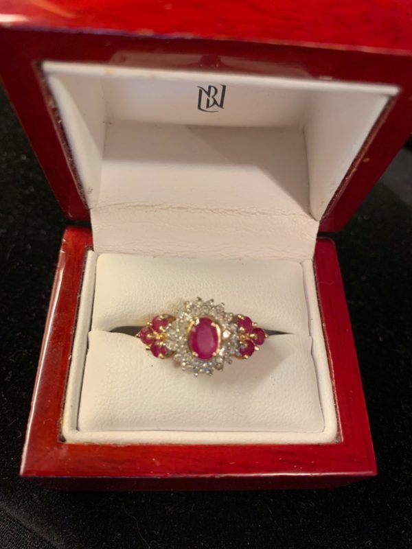 The Royal Crown Ruby Ring