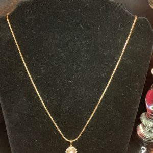 Vintage Royal Diamonds and Pearls Set 14k Gold