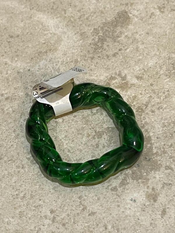 Talisman ring synthetic emerald