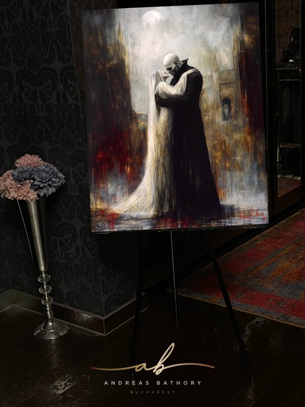 Nosferatu and Bride canvas print - Image 3