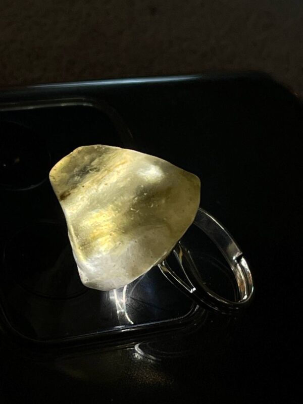 LDG ART meteorite Egypt set pendant and ring - Image 7