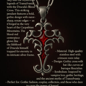 Draculas Blood Cross Transylvania