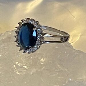 The Countess Blue Sapphire – Antique Ring of Royal Mystique