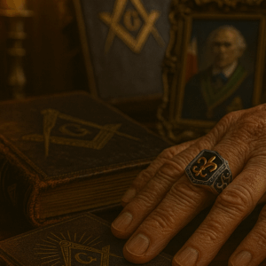 The Fleur-de-Lis Witches Ring