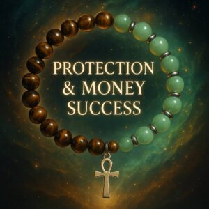 Tigers Eye & Aventurine Bracelet-Protection & Money Success