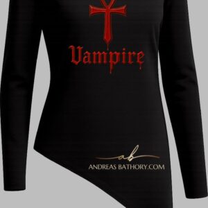 Vampire tshirt with long sleeves designer