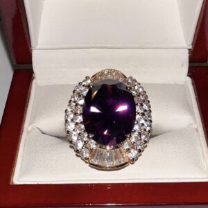 Haunted Amethyst cocktail charm