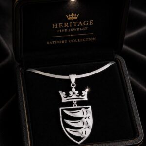 Bathory Heritage Coat of Arms Raised Crown