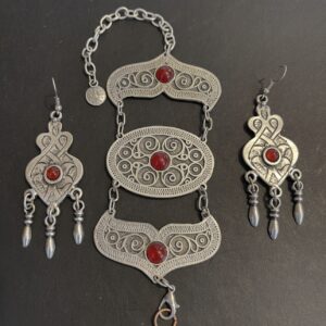Medieval Bracelet Earring set