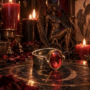 The Fire Stone Ring of Lilith