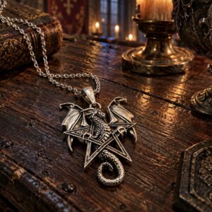 Dragon Pentagram Pendant
